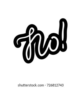 No text. Hand-lettering calligraphy. Vector lettering illustration for web, print - stock vector