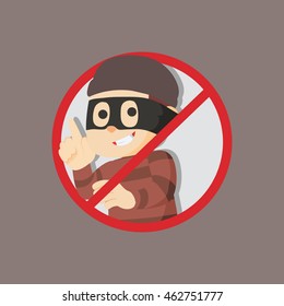 No thief illustration design