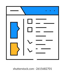 no tie official costume line icon vector. no tie official costume sign. isolated symbol illustration