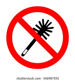 No Toilet brush doodle. 
