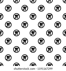 No tooth icon. Simple illustration of no tooth vector icon for web
