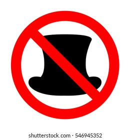 No Top hat sign. 