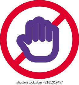 No tocar artículos en un centro comercial