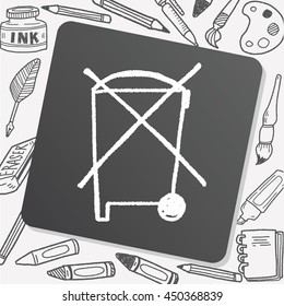 no trash doodle