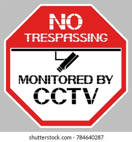 No trespassing. Monitored by CCTV.This area is protected and controlled to ensure public safety.