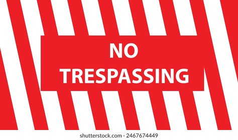 Ningún cartel de allanamiento colgado en una cerca de alambre frente a un astillero. Dice que pasar de aquí está prohibido.