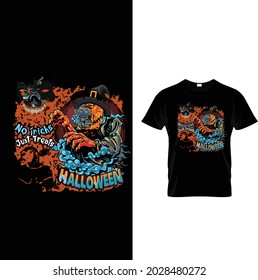 No tricks just treats halloween t shirt