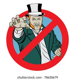 No trolling sign