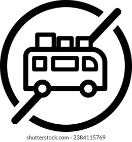 no truck truck ban banned traffic sign 11460