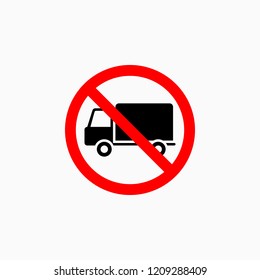 no truck icon, no lorry vector