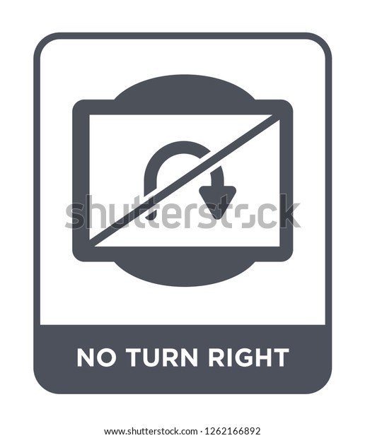 no turn right icon vector on white\
background, no turn right trendy filled icons from Traffic signs\
collection, no turn right simple element\
illustration