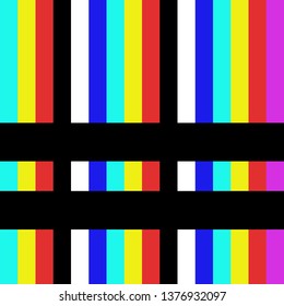 No TV Signal Chanel Program Background Template, Design Vector Eps 10