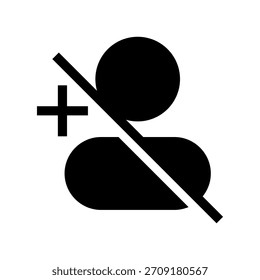 No User Icon Vector Symbol Design Illustration