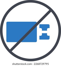 no vape Vector illustration on a transparent background. Premium quality symmbols. Glyphs vector icons for concept and graphic design. 

