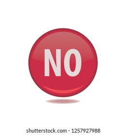 No vector button, web design element