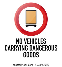 No hay vehículos Información y advertencia Señal de tráfico de carretera, ilustración vectorial aislada en fondo blanco para aprendizaje, educación, cursos de conducción, pegatina, icono.