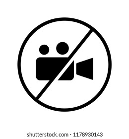 No video icon