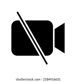 kein Videosymbol oder Logo, einzelne Zeichensymbole, Vektorgrafik - hochwertige Vektorsymbole in schwarzem Stil
