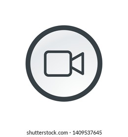 No Video - Vector App Icon