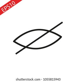 No view vector icon