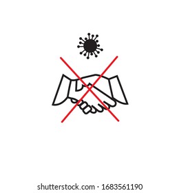 no virus icon illustration of vector design