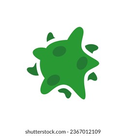 no virus icon on a white background, vector illustration