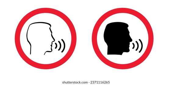 No voice,  lazy day. Mute. please be quiet silent or silence with hand, finger over lips for no talking Sign for psssst shhh sleeping or not sound doodle Funny silhouette hush vector icon or symbol.