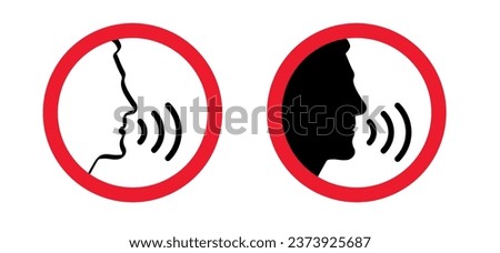 No voice,  lazy day. Mute. please be quiet silent or silence with hand, finger over lips for no talking Sign for psssst shhh sleeping or not sound doodle Funny silhouette hush vector icon or symbol.