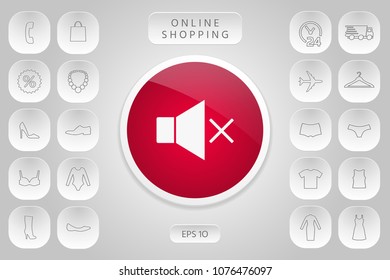 No Volume icon