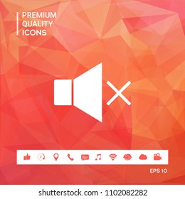 No Volume icon