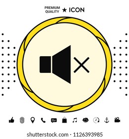No Volume icon
