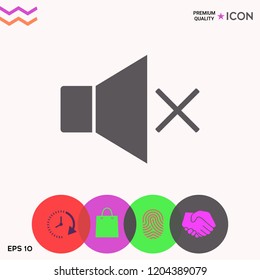 No Volume icon