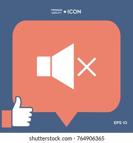 No Volume icon