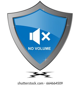 no volume icon on white color