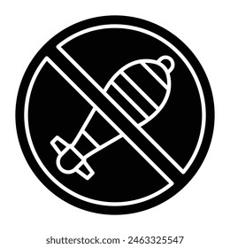 No War Icon Design For Personal And Commercial Use