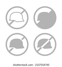 no war icon, peace concept, vector illustration