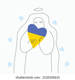 no war line soft illustration