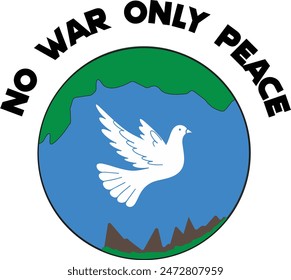 No war only peace editable logo poster banner hiroshima day, 	Nagasaki Day, free palestine