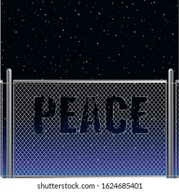 no war poster vector illustration