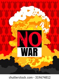 No War poster, walpaper, print, pattern