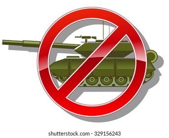 no war sign. vector illustration 3