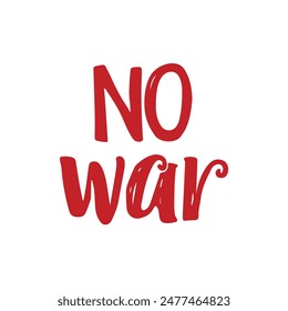 No war text stamp icon color dander poster banner design.