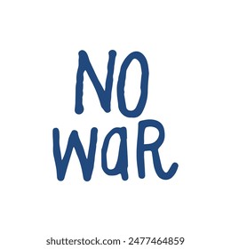 No war text stamp icon color dander poster banner design.