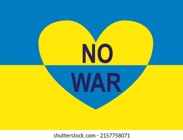No war in Ukraine. The concept of the Ukrainian and Russian military crisis, the conflict between Ukraine and Russia. Lettering Support, Pray, Superpower, Peace, Freedom
