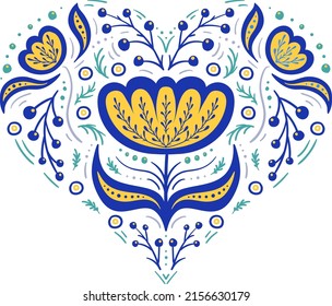 No war in Ukraine, support, illustration, folk, peace, pigeons, heart, lettering, illustration, background