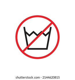No wash icon design. vector illustration