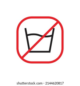 No wash icon design. vector illustration