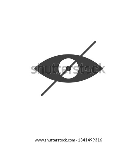 no watching sign icon. One of the collection icons for websites, web design, mobile app
