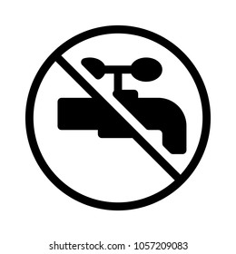 No Water Available