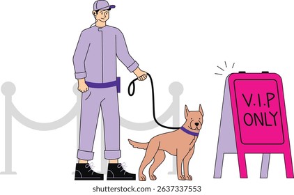 No Way Through Illustration for web, app, infographic, etc